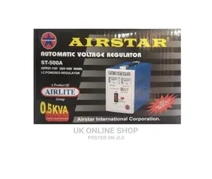 Airstar Regulator For Guarding Tvs Fridges From High Voltage