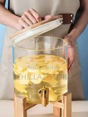 Glass Juice Dispenser 8L