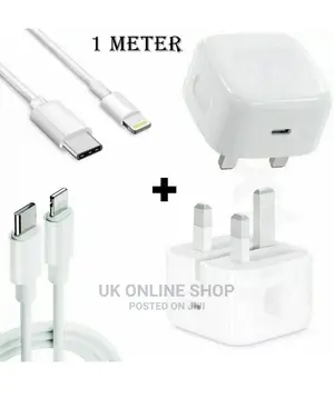 100% Genuine CE Charger/Cable PD Plug 20W for Apple