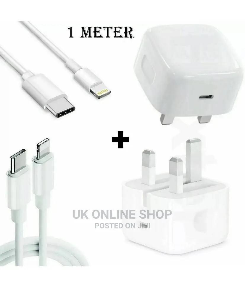100% Genuine CE Charger/Cable PD Plug 20W for Apple